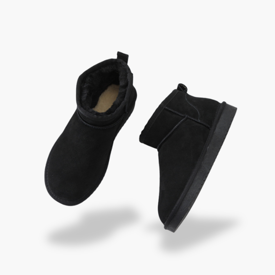 Women's Winter Orthopedic Ankle Boots in Suede Leather | Altivaro