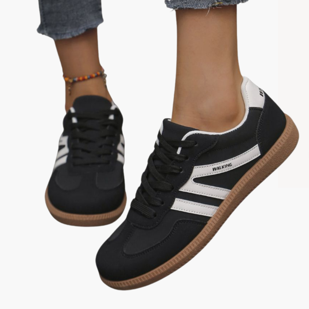 Sneakers Donna Animalier Lacci Retro Comfort Ortopediche | Altivaro-Altivaro