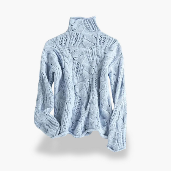 Maglione Donna Invernale Collo Alto Lana | Altivaro