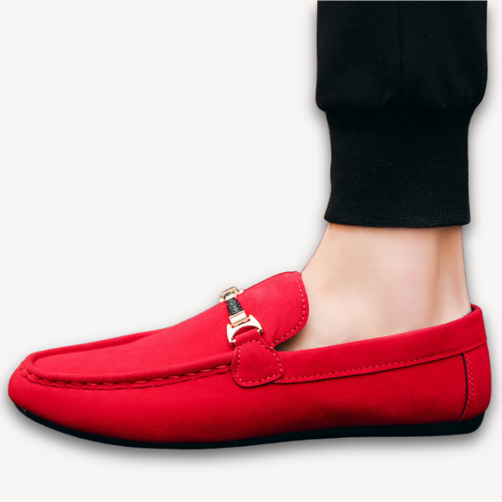 Mocassini Uomo Eleganti Neri Slip On | Altivaro-Altivaro