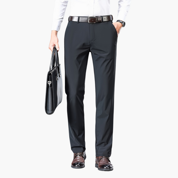 Pantaloni Uomo Eleganti in Tessuto Leggero | Altivaro