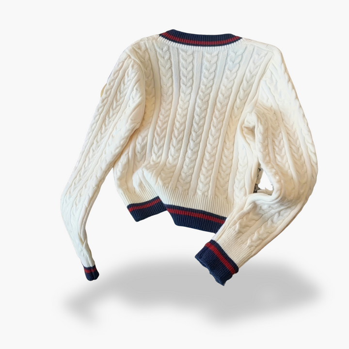 Cardigan Donna Bianco in Maglia | Altivaro