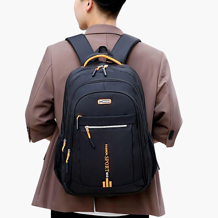 Zaino Uomo Sportivo in Nylon Multitasche per Scuola Lavoro Laptop | Altivaro-Altivaro