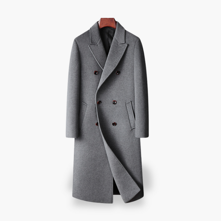 Cappotto Uomo Lana Doppiopetto Lungo | Altivaro