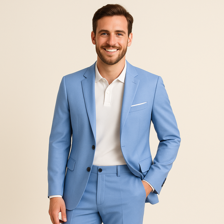 Completo Elegante da Uomo – Abito Classico a Due Pezzi per Cerimonia o Lavoro | Altivaro-Altivaro