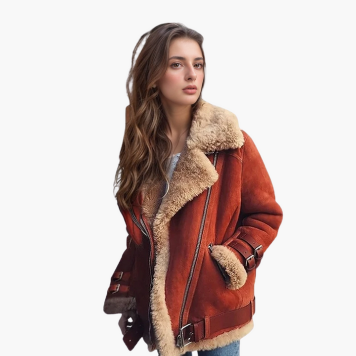 Giacca Invernale Donna Oversize con Zip | Altivaro