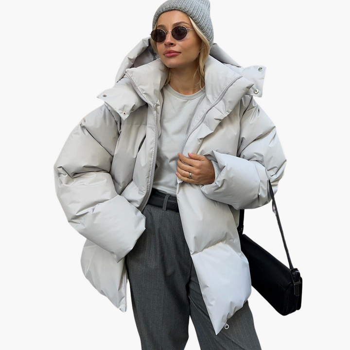 Giacca Invernale Piumino Donna con Cappuccio | Altivaro