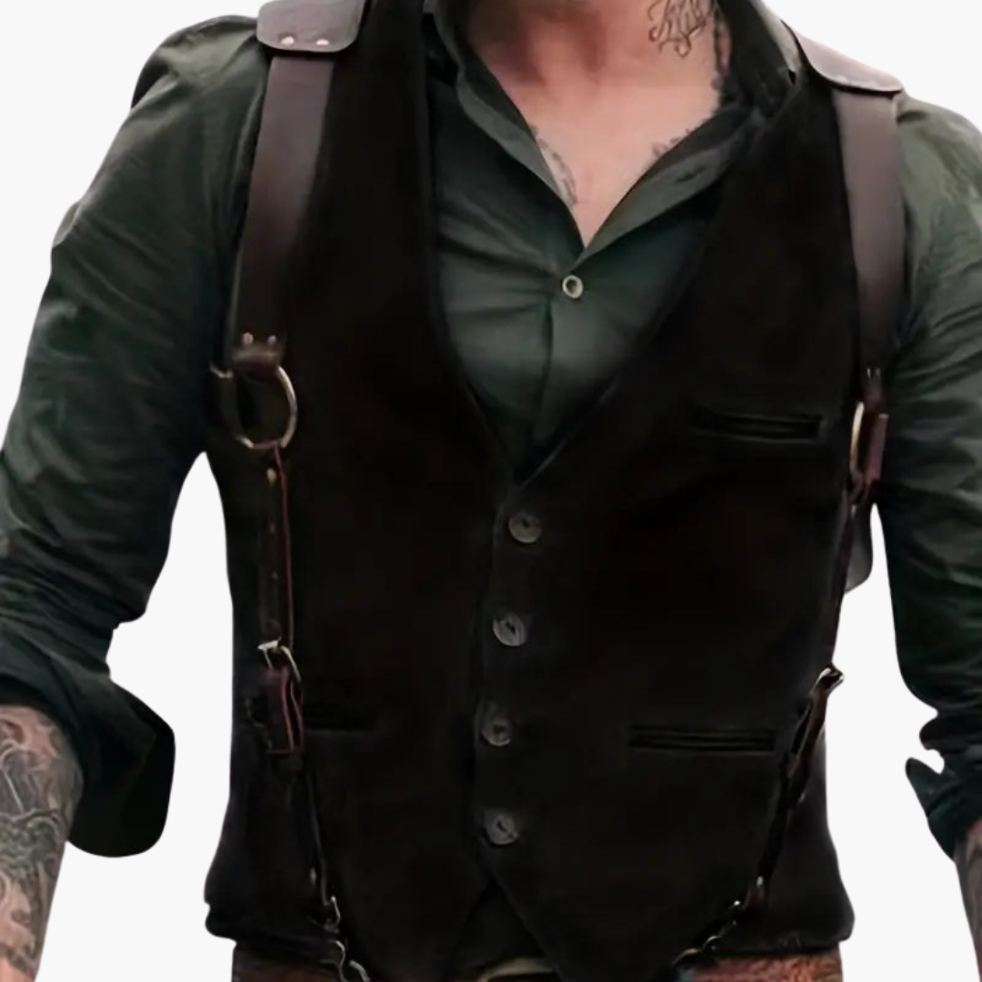 Gilet Uomo Elegante Casual Reversibile Lana | Altivaro-Altivaro