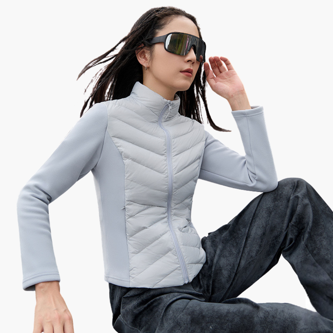 Giacca Donna Ibrida Softshell con Piumino Leggero Outdoor | Altivaro