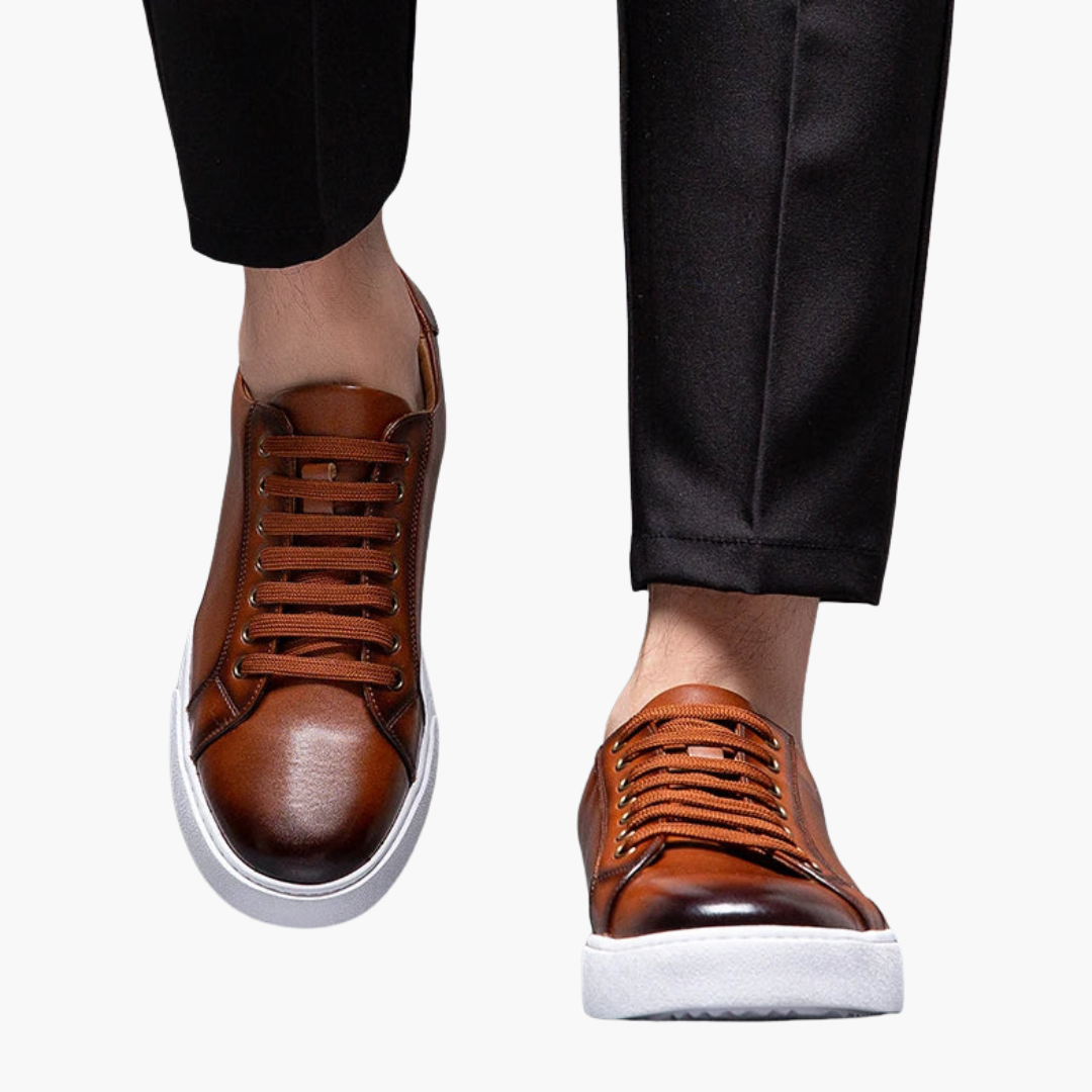 Scarpe Uomo Ortopediche Casual Pelle  Sneakers | Altivaro