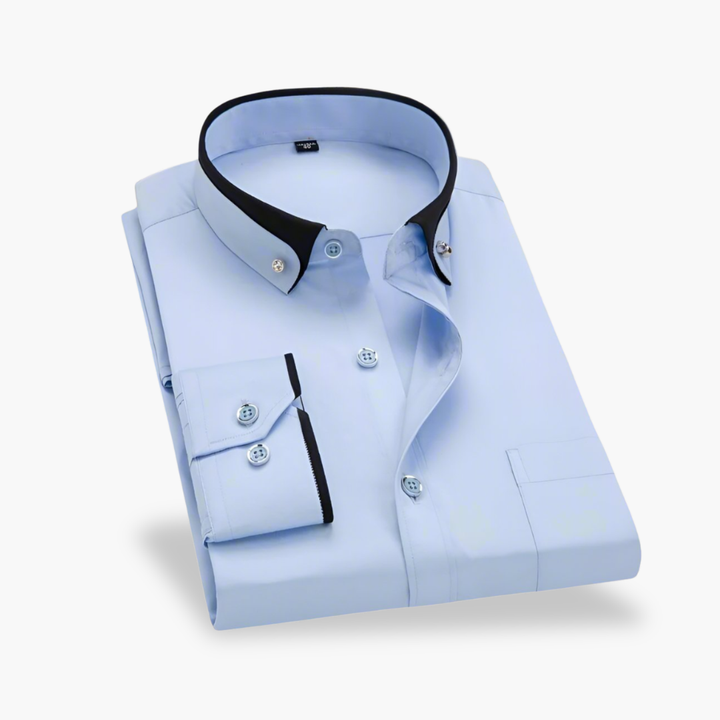 Camicia Uomo a Maniche Lunghe in Poliestere | Altivaro