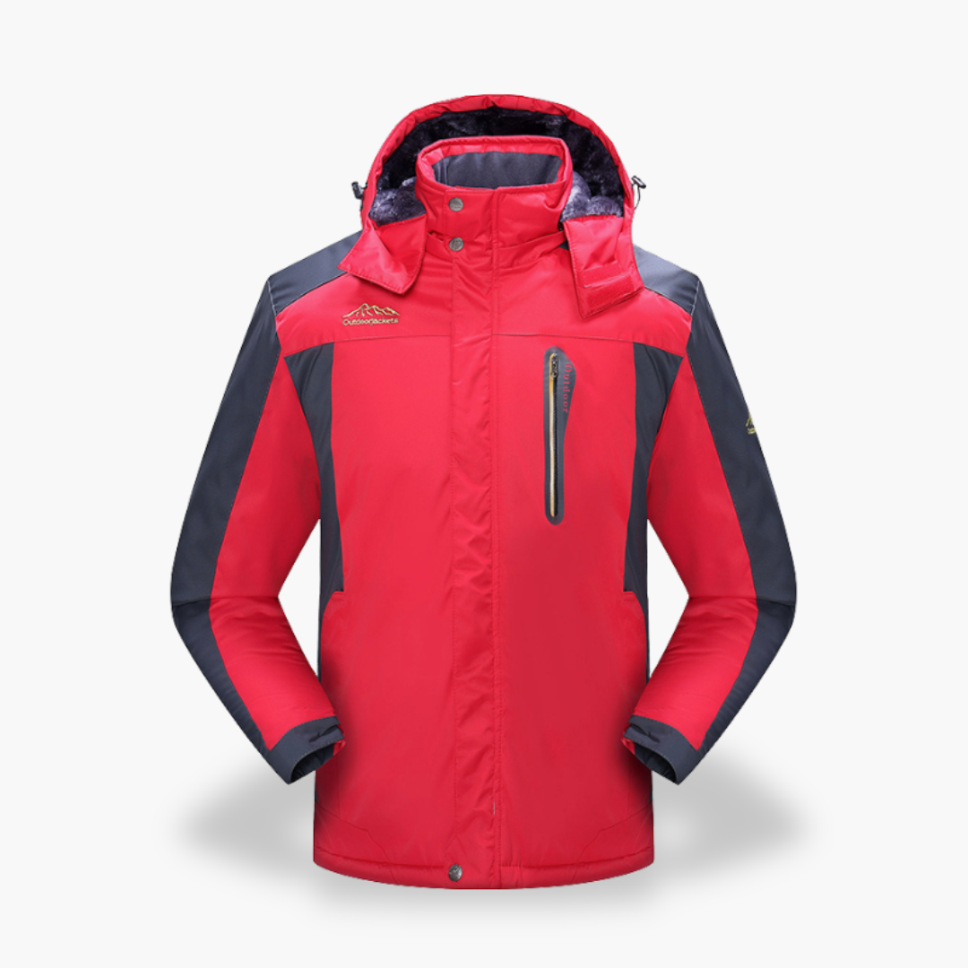 Men's Waterproof Winter Jacket with Hood | Altivaro