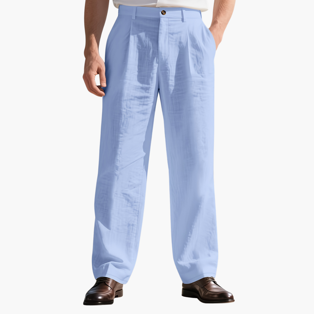 Pantaloni Uomo in Cotone Leggero | Altivaro