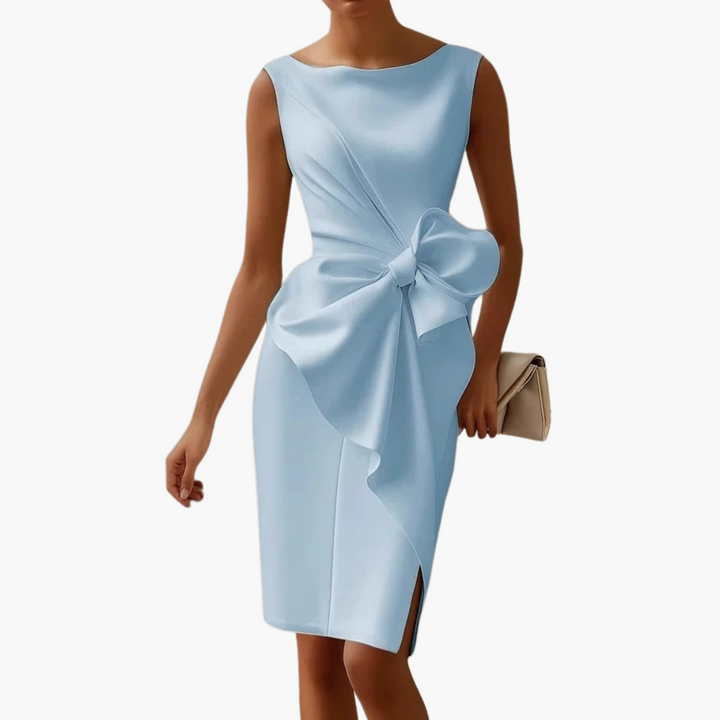 Abito Lungo Elegante con Spacco Donna | Altivaro-Altivaro