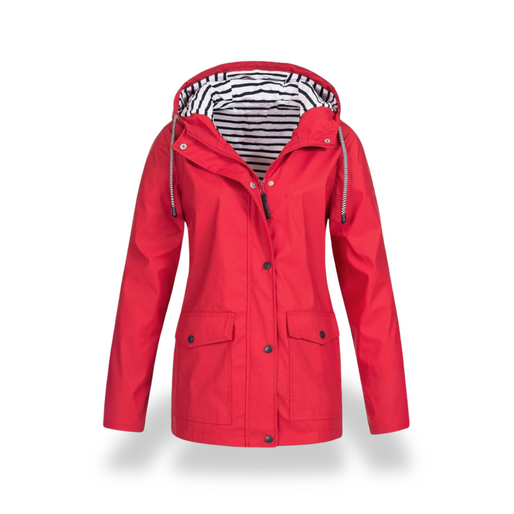 Giacca Impermeabile Donna con Cappuccio Antipioggia | Altivaro
