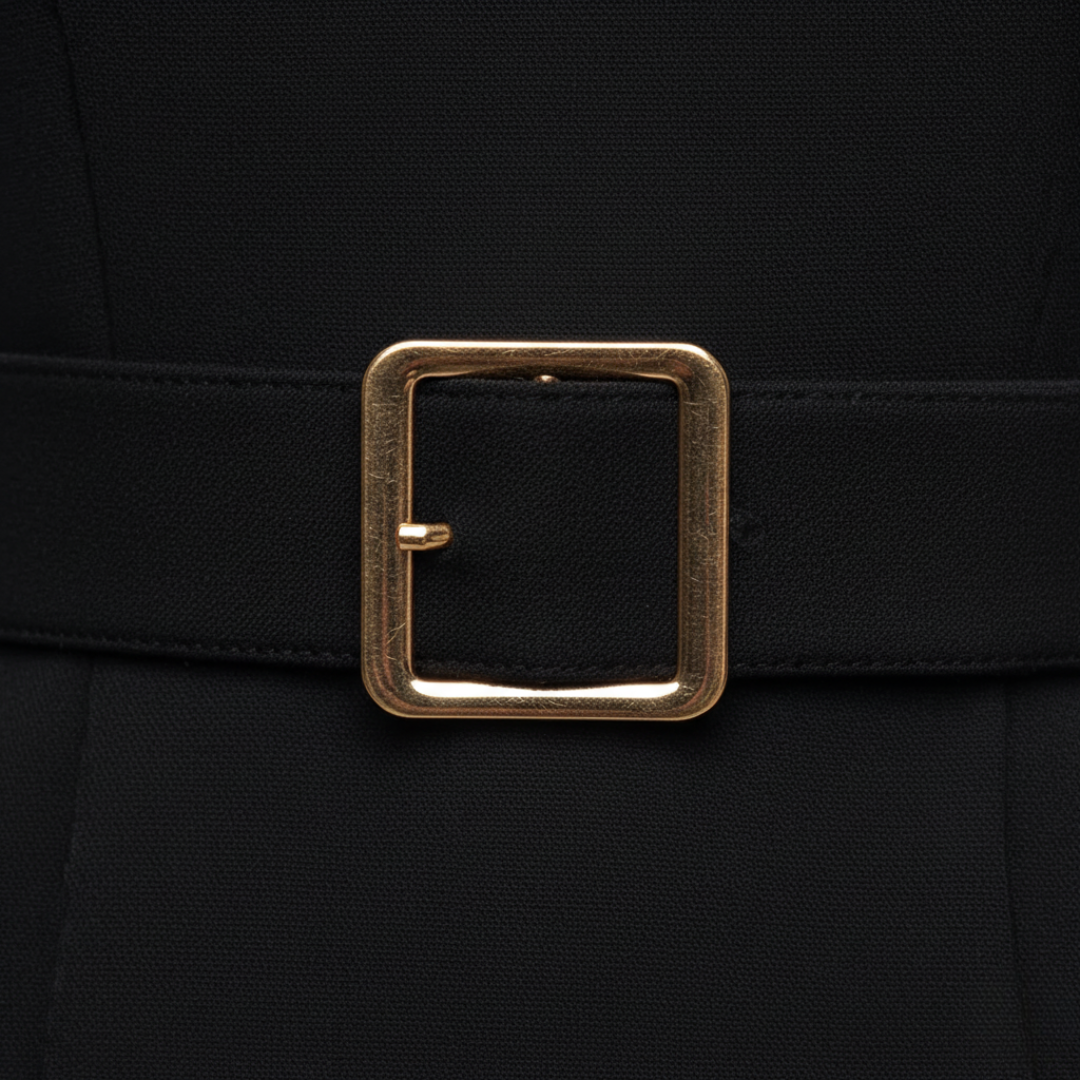 Abito da Donna Nero con Cintura | Altivaro