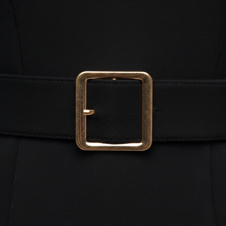 Abito da Donna Nero con Cintura | Altivaro