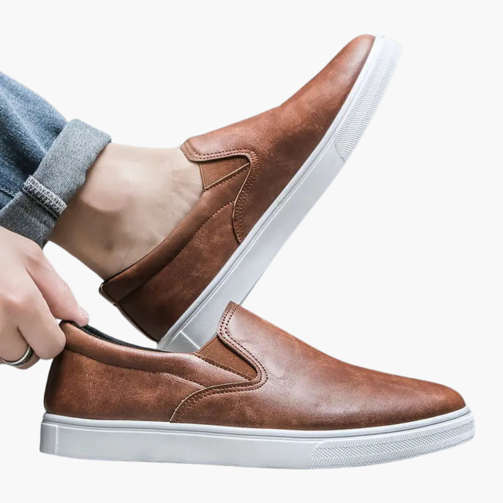 Sneaker Ortopediche in Pelle per Uomo Slip-on | Altivaro