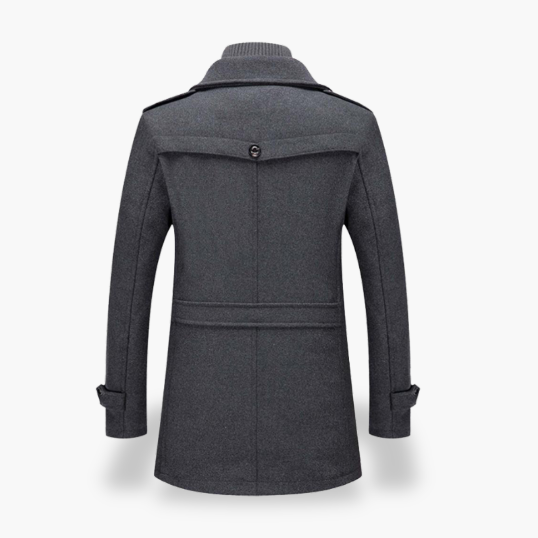 Cappotto Uomo Invernale con Collo Alto e Cerniera | Altivaro