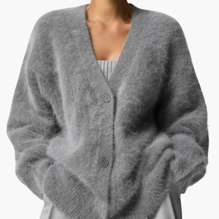 Cardigan Donna con Bottoni e Maniche Lunghe | Altivaro
