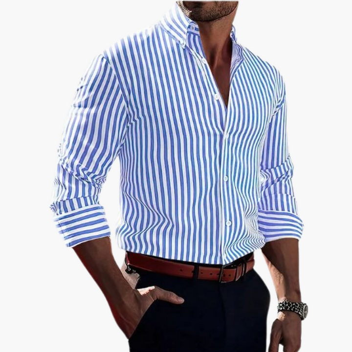 Camicia Uomo A Righe Classica | Altivaro