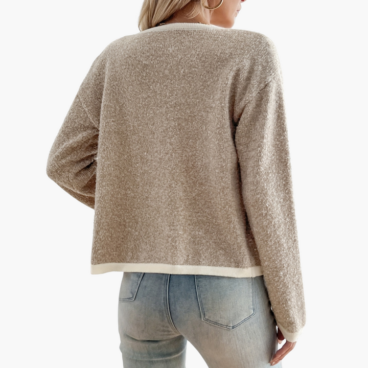 Cardigan Donna con Bottoni e Tasche | Altivaro