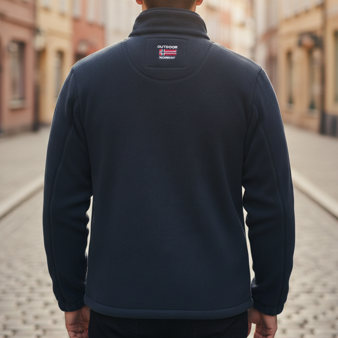 Herren-Fleecejacke mit Reißverschluss Outdoor | Altivaro