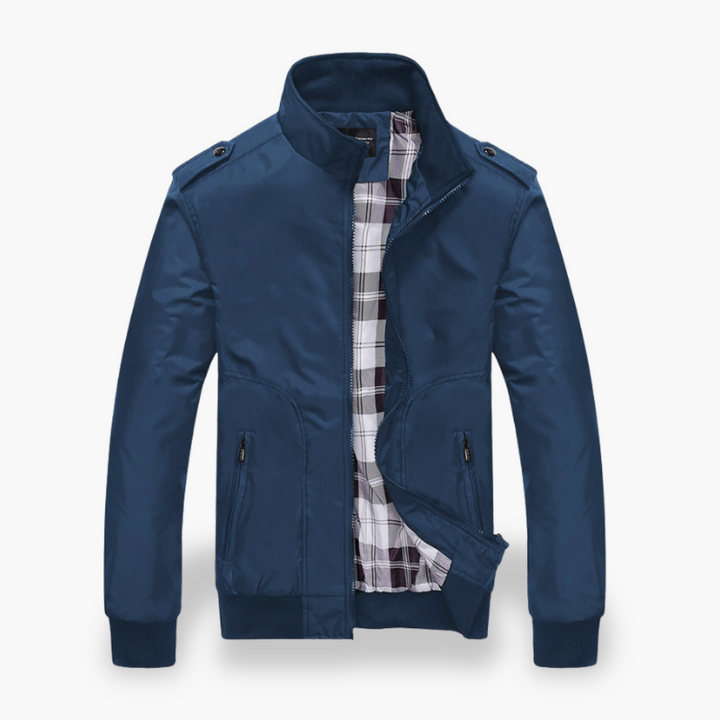 Giacca Uomo Casual con Zip e Colletto Alto | Altivaro