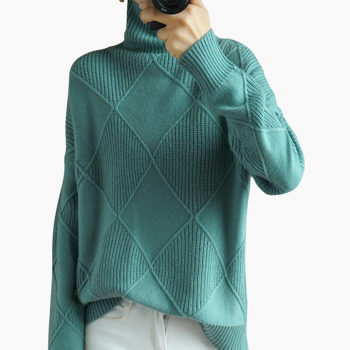 Maglione a Collo Alto da Donna | Altivaro