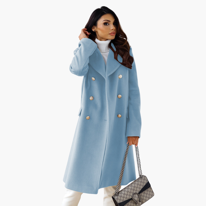Cappotto Elegante Donna Doppiopetto in Lana | Altivaro