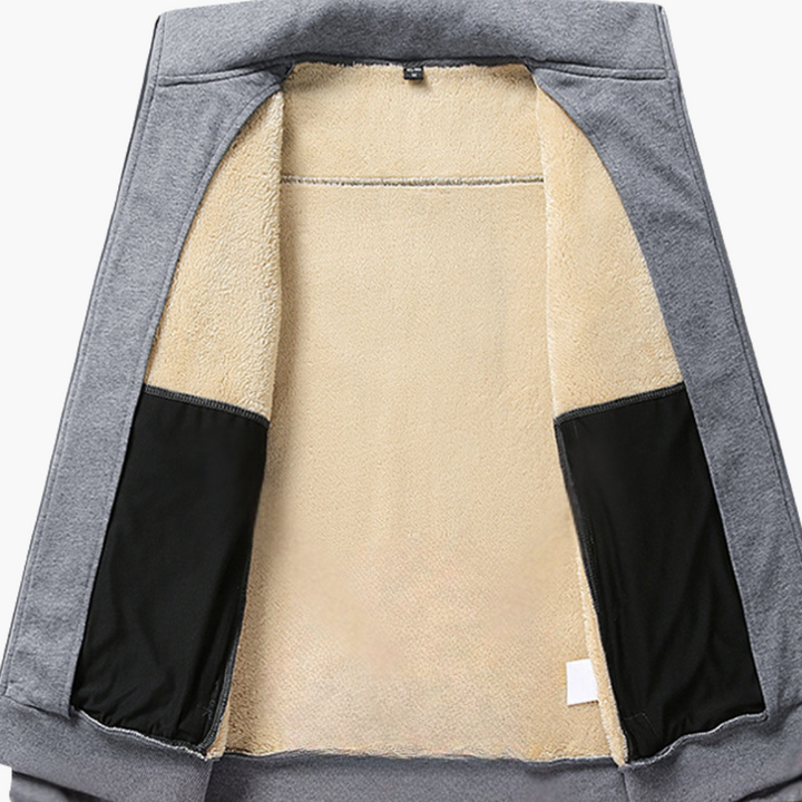 Tuta Uomo Cotone con Zip Felpata | Altivaro