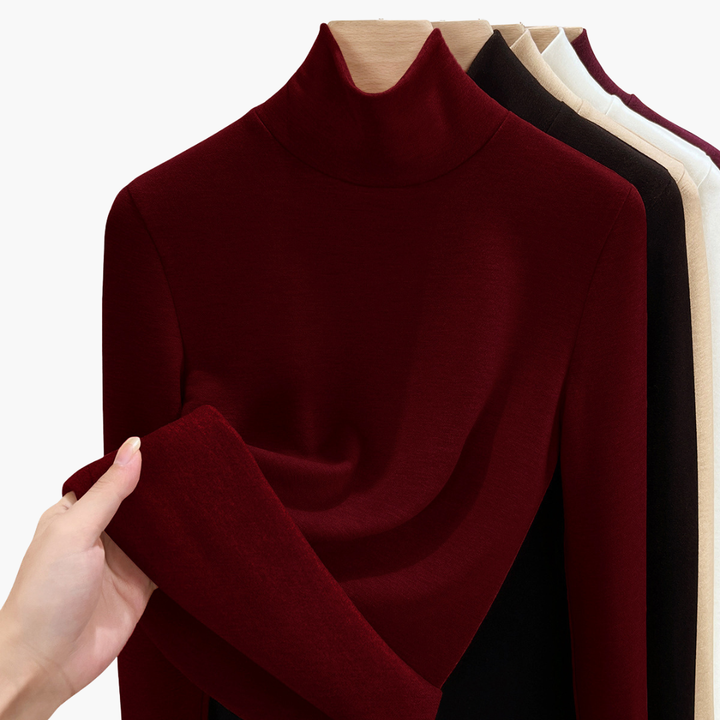Maglione da Donna a Collo Alto in Maglia | Altivaro
