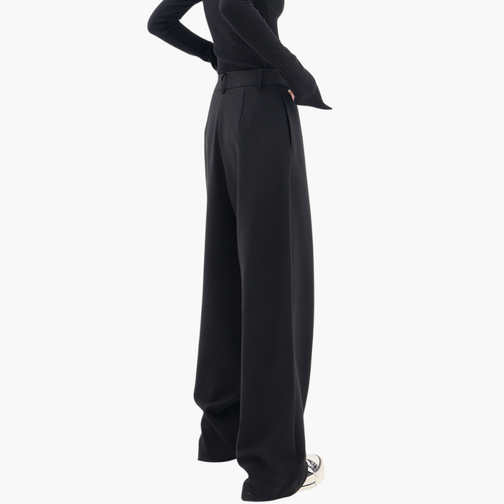 Women's Wide Asymmetric Elegant Pants | Altivaro