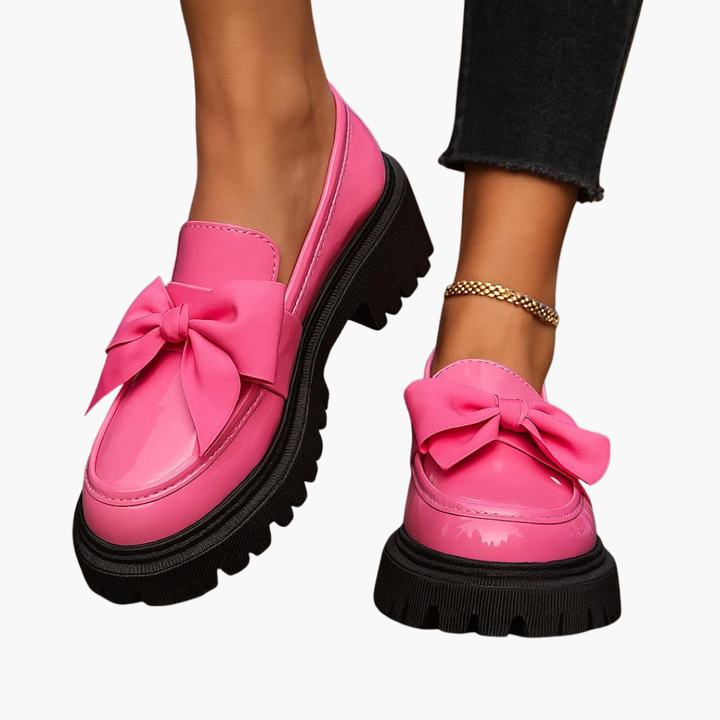 Women's Orthopedic Moccasins with Bow | Altivaro