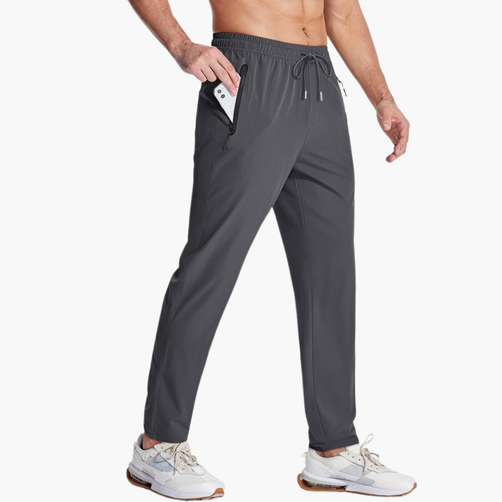 Lightweight men's pants with zipper | Altivaro