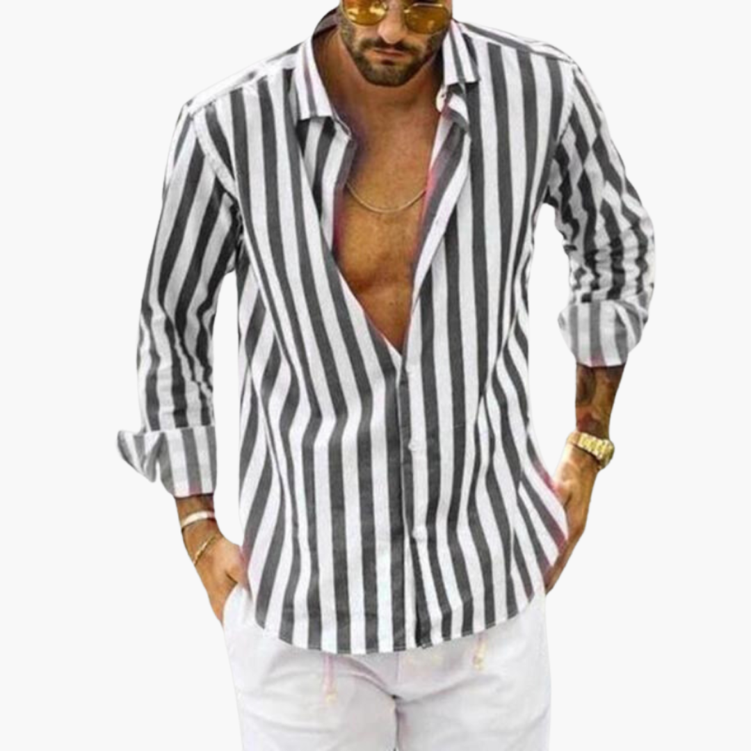 Men's Striped Shirt | Altivaro