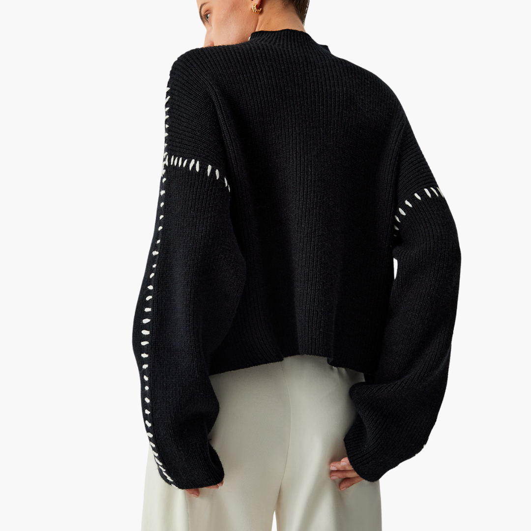 Maglione Donna Lana Collo Alto | Altivaro