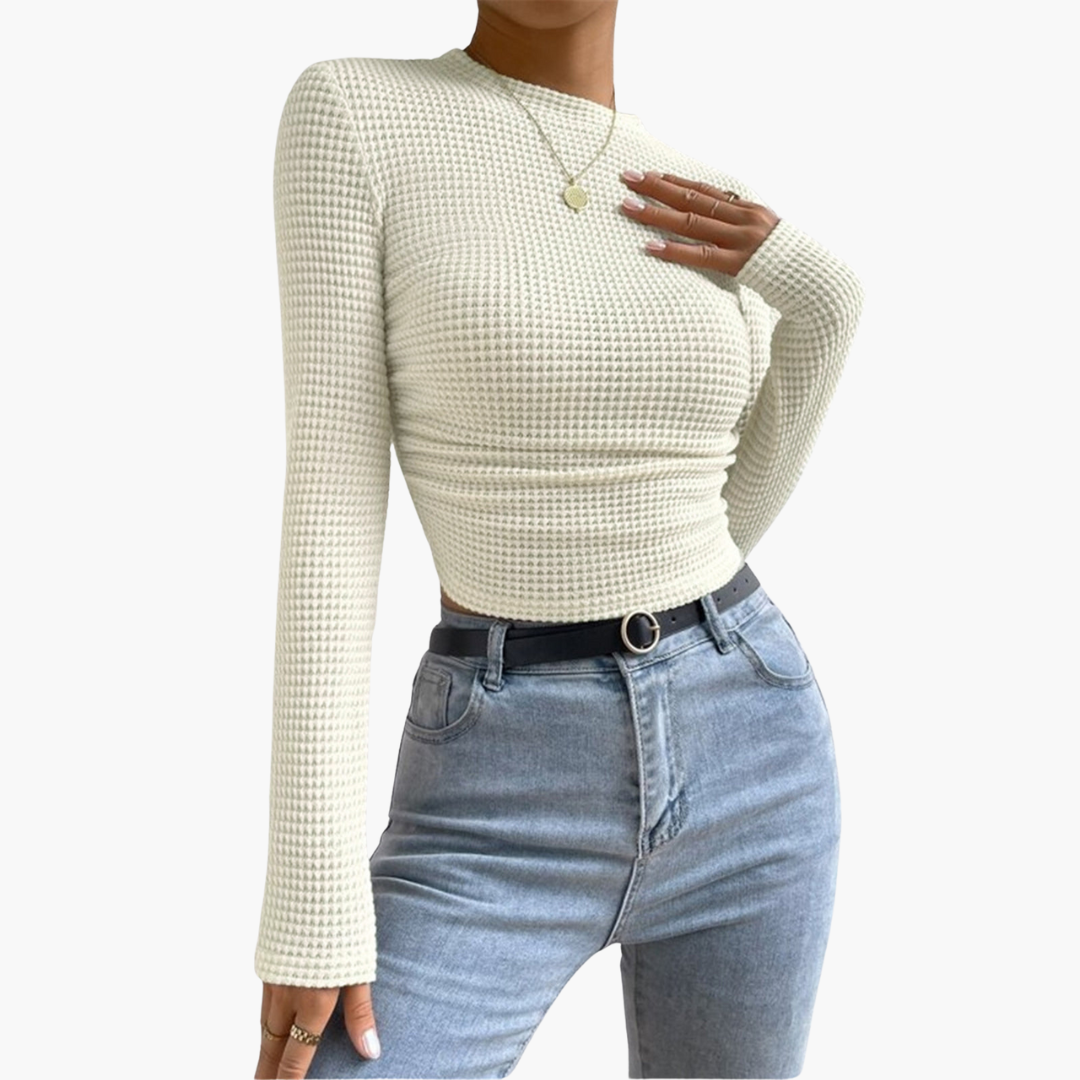 Maglia Donna a Maniche Lunghe Aderente | Altivaro