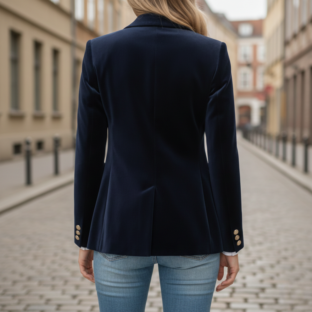 Blazer Donna Velluto Monopetto | Altivaro