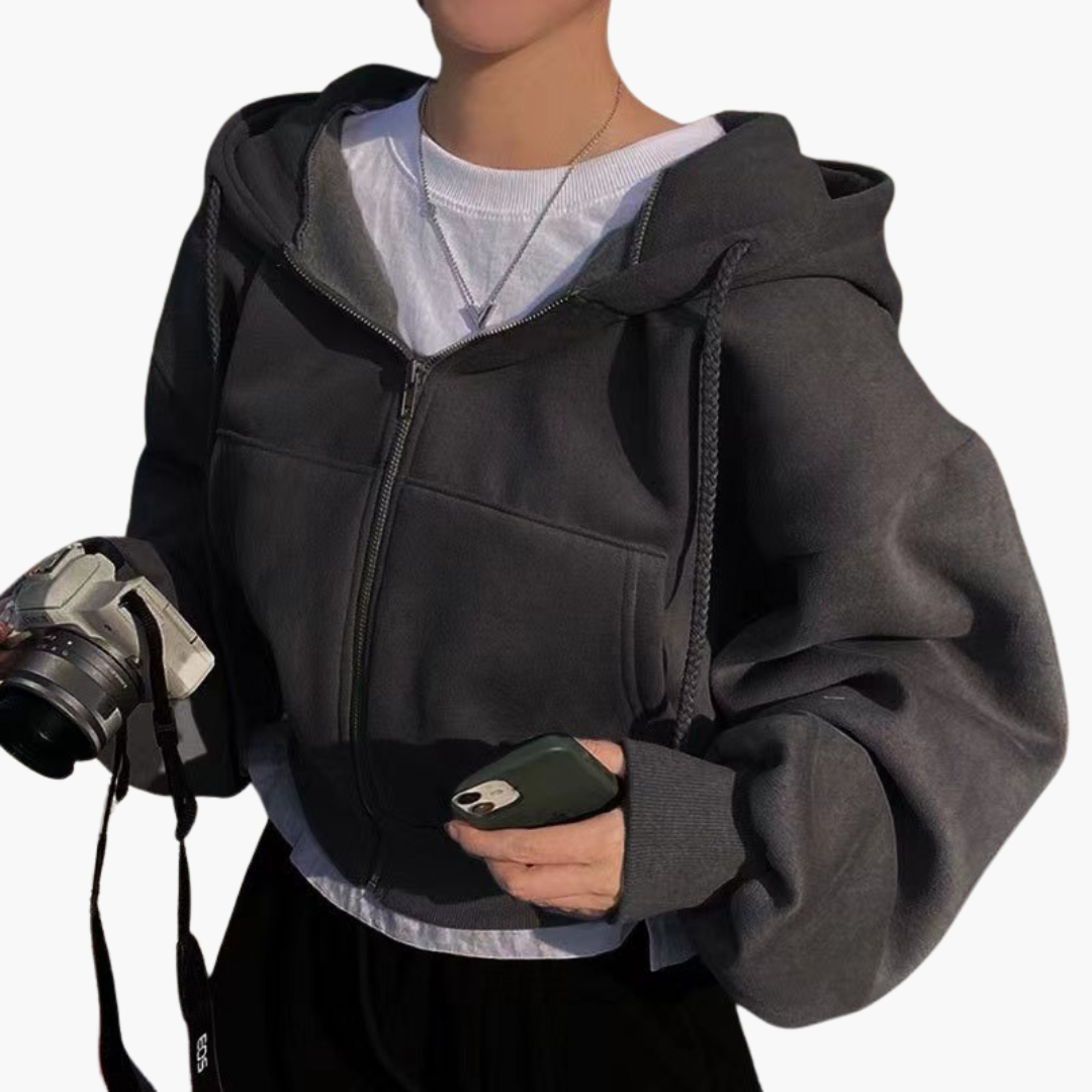 Hoodie with Hood and Zip for Women | Altivaro