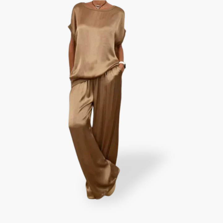 Completo Seta Donna Pigiama Lounge | Altivaro-Altivaro