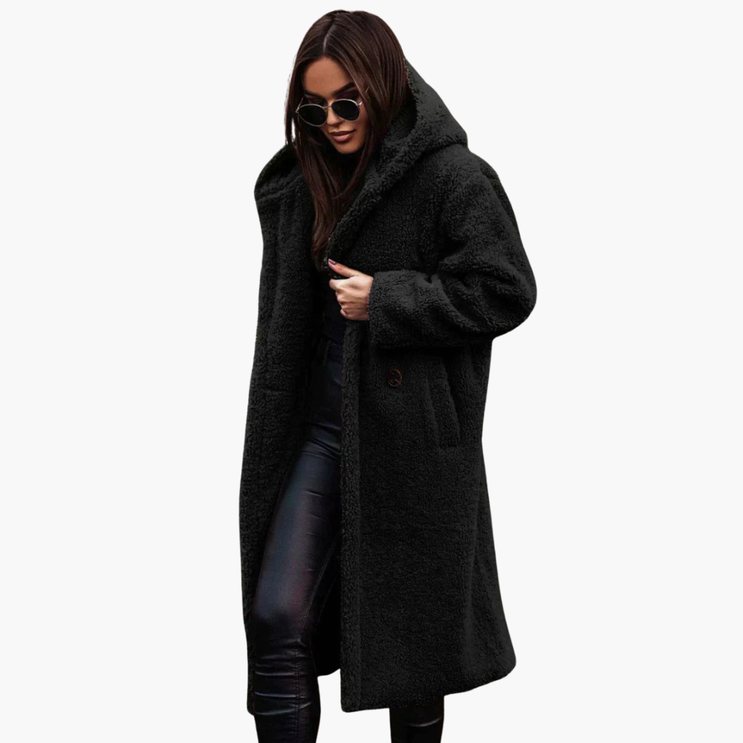Cappotto Donna Lungo Invernale in Peluche | Altivaro
