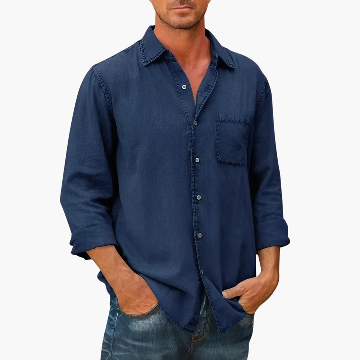 Men's Suede Shirt | Altivaro