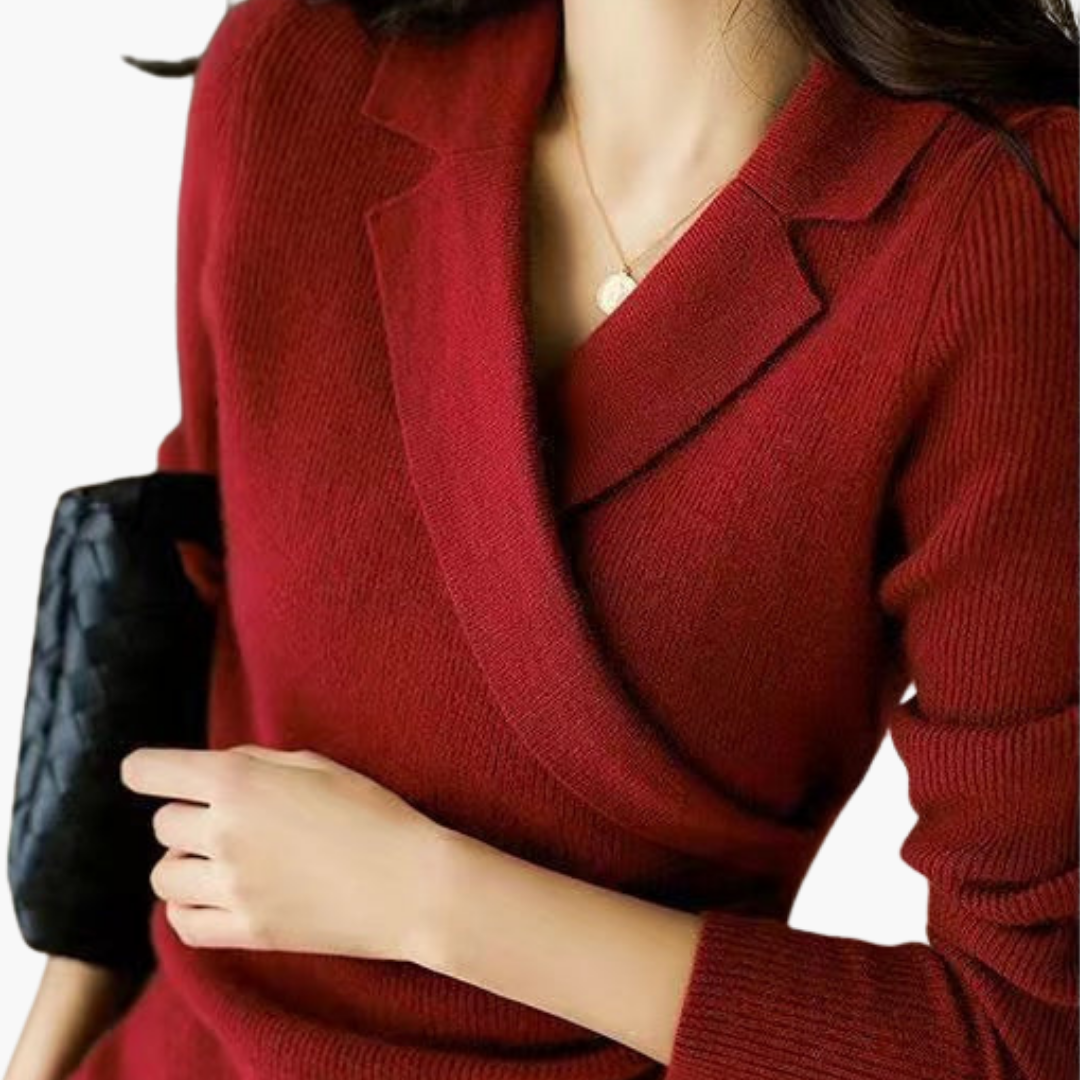 Maglione Incrociato Donna Maglia Italiana | Altivaro-Altivaro
