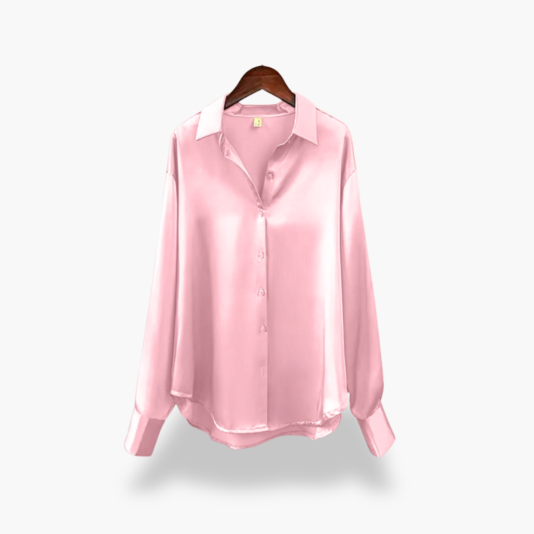 Camicia Donna in Raso a Maniche Lunghe | Altivaro