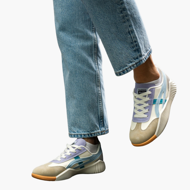 Scarpe Donna Ortopediche Casual Sneakers Pelle Tessuto | Altivaro