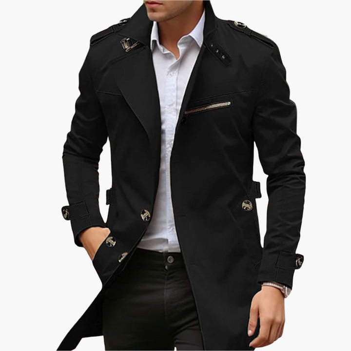Trench Uomo con Bottoni | Altivaro