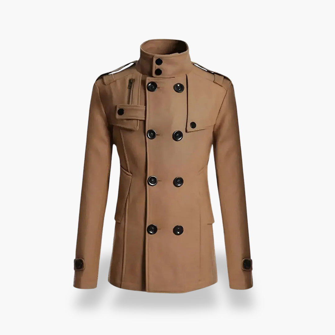 Cappotto Uomo Doppio Petto in Lana Elegante | Altivaro