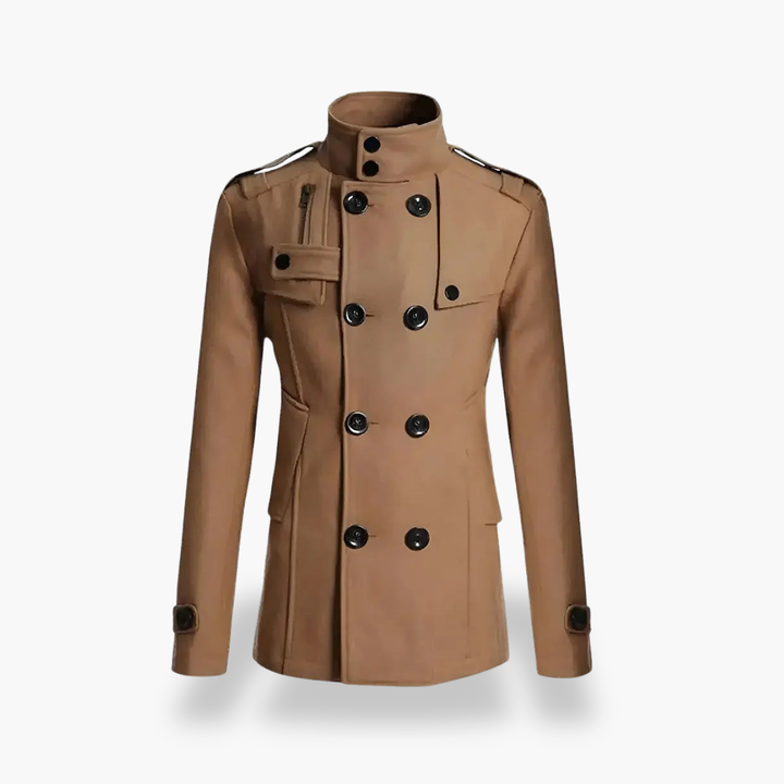 Cappotto Uomo Doppio Petto in Lana Elegante | Altivaro