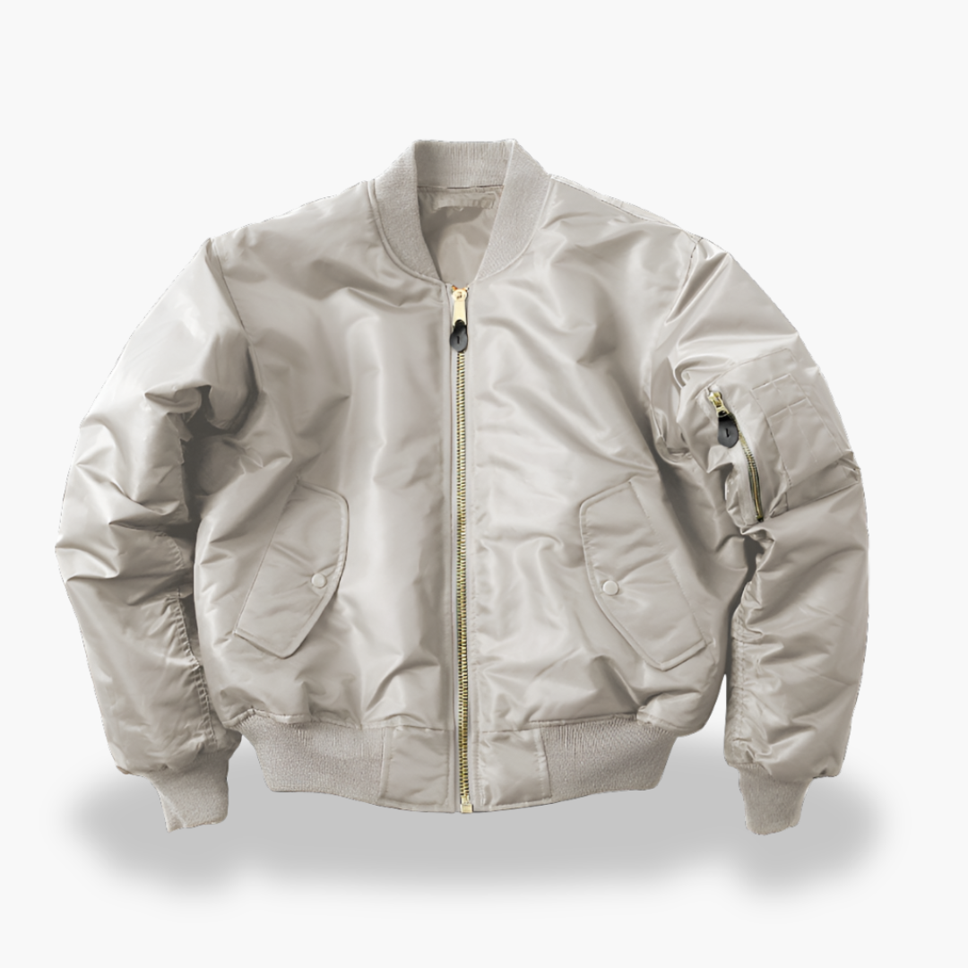 Giacca Bomber Unisex Leggera Casual Poliestere Zip Tasche | Altivaro